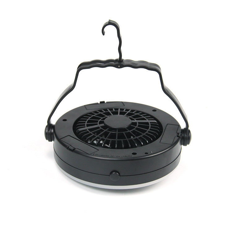 (8.93) Electric Camping Fan (With Flashlight)