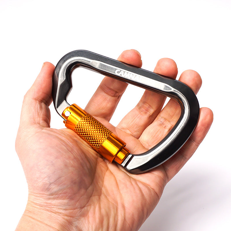 (5.1) Moschettone D (25Kn) Arrampicata e Alpinismo