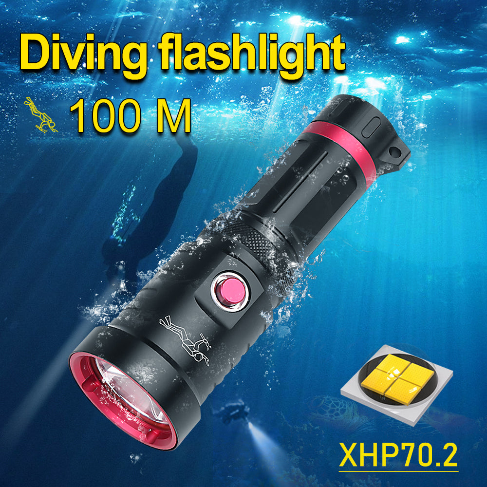 (99.4) Torcia 8000lm Da Immersione (100m)
