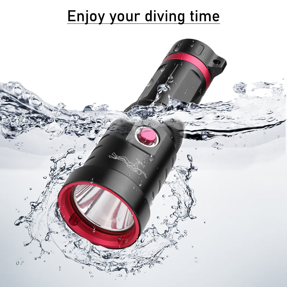 (99.4) Torcia 8000lm Da Immersione (100m)