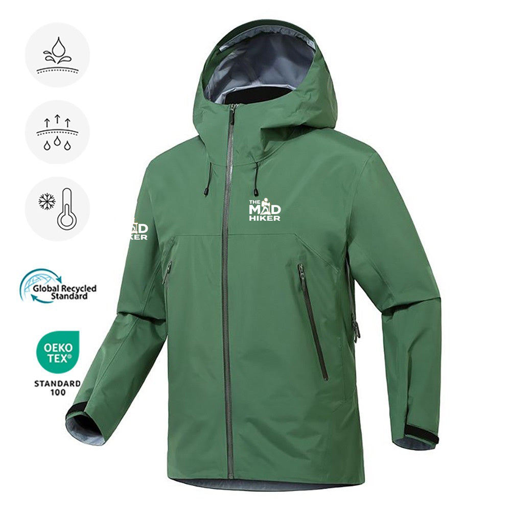 Galaverna Hard Shell – Giacca Impermeabile e Traspirante per Escursionismo e Alpinismo